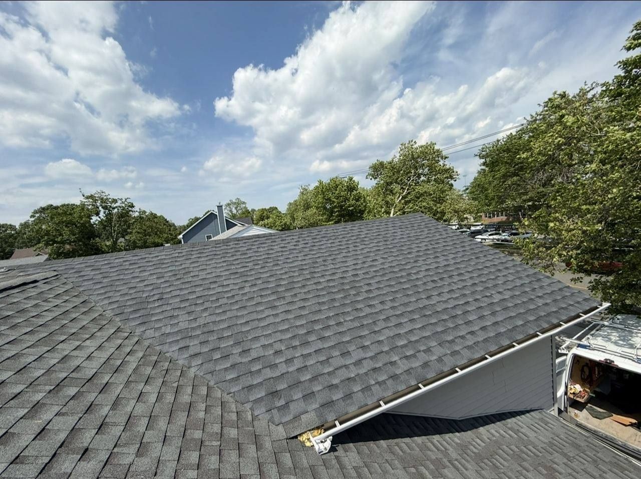 Shingle roof replacement - after